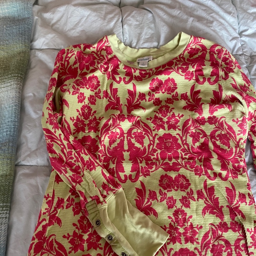 Sundance thermal knit tee L